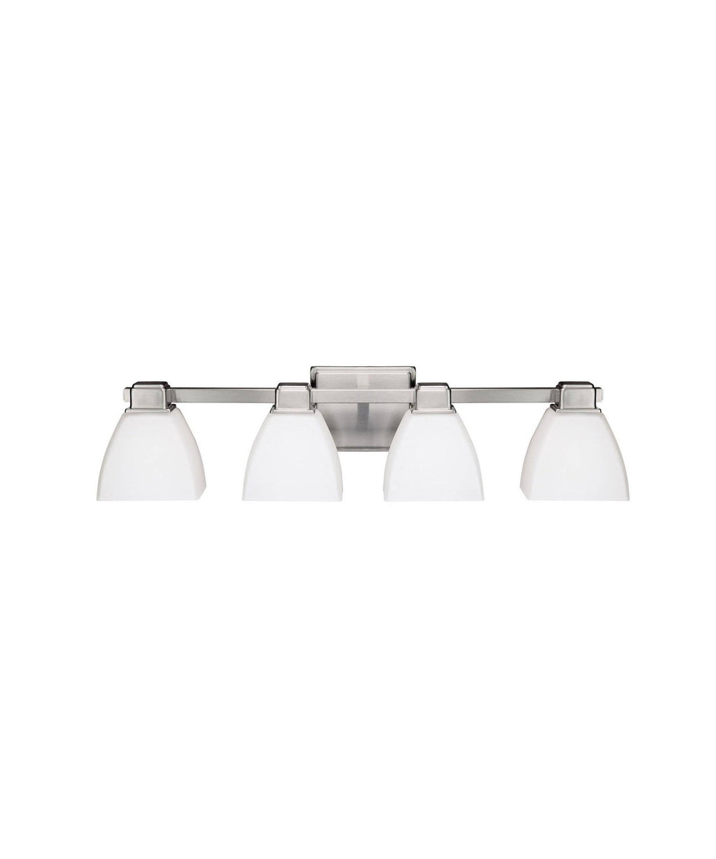 4 Light Vanity Brushed Nickel S157