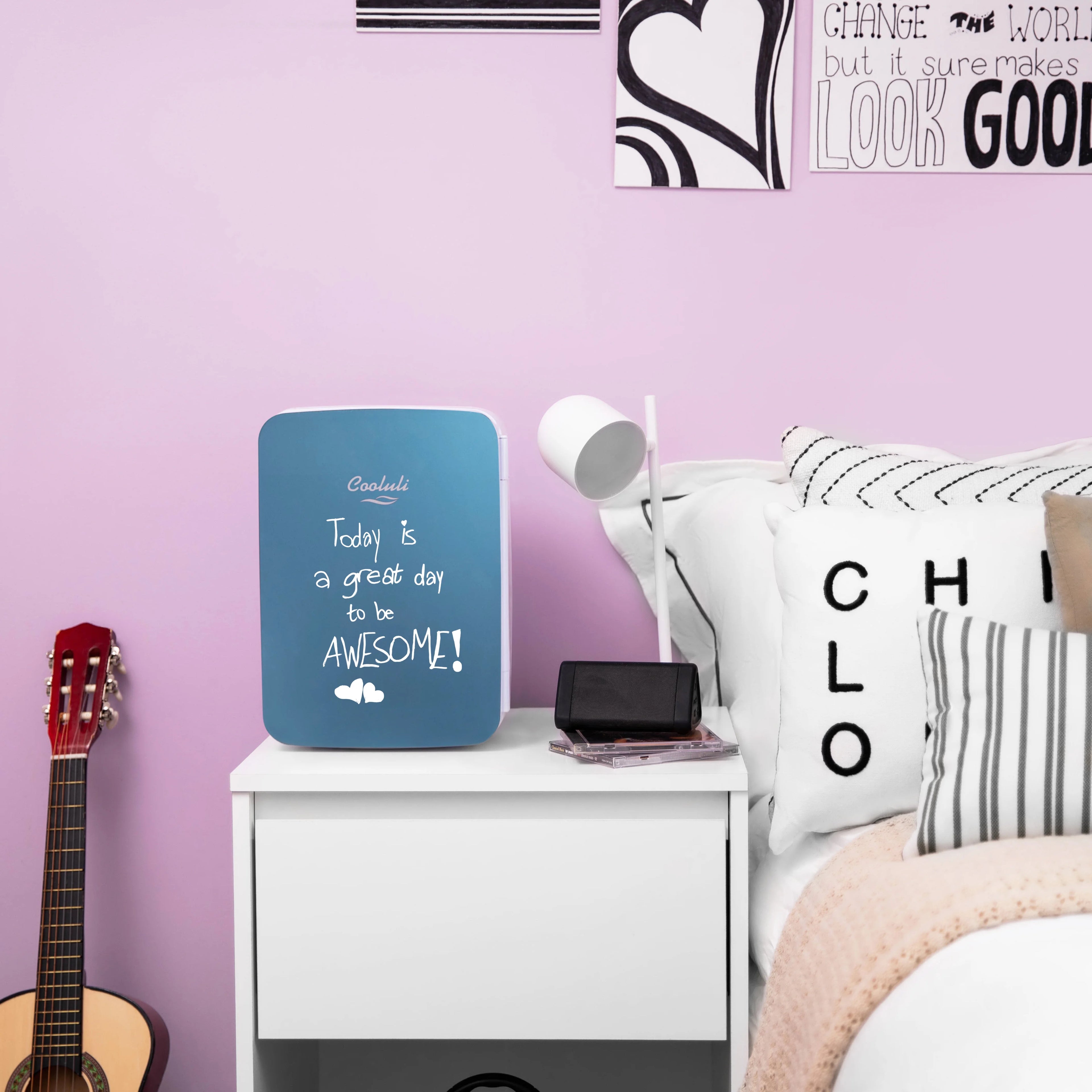 Compact Portable Cooler Warmer Mini Fridge Y5760