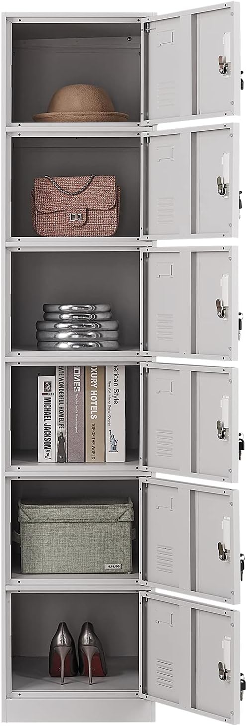 Light Gray Metal Locker Storage Cabinet C161330