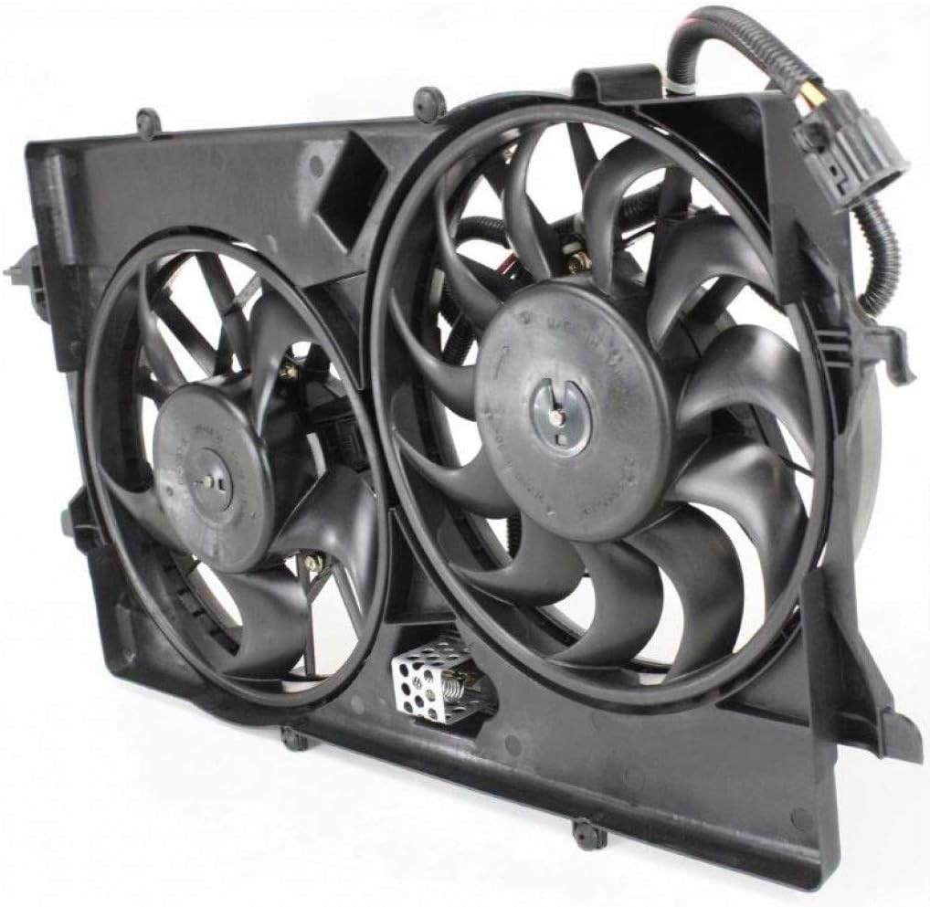 Radiator Fan for Ford Focus 2005 2006 2007 Dual Fan W79451