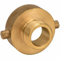 Fire Hose Adapter, Pin Lug, Brass x Brass, 2-1/2 in x 4 in H337