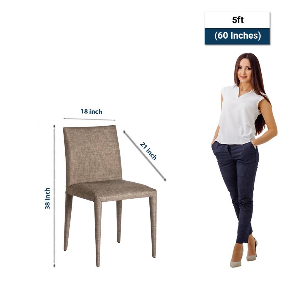 Set of Two Cappuccino Dining Chair I3665