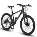 26 Inch Mountain Bike, Shimano 21 Speeds, High-Carbon Steel Frame O82989