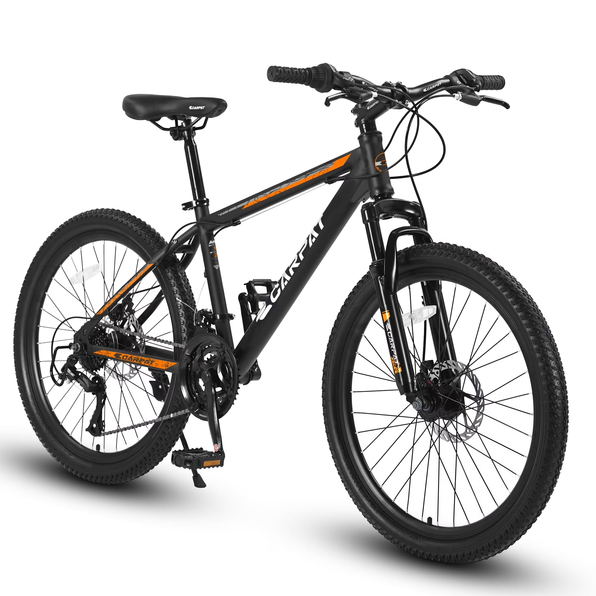 26 Inch Mountain Bike, Shimano 21 Speeds, High-Carbon Steel Frame O82989