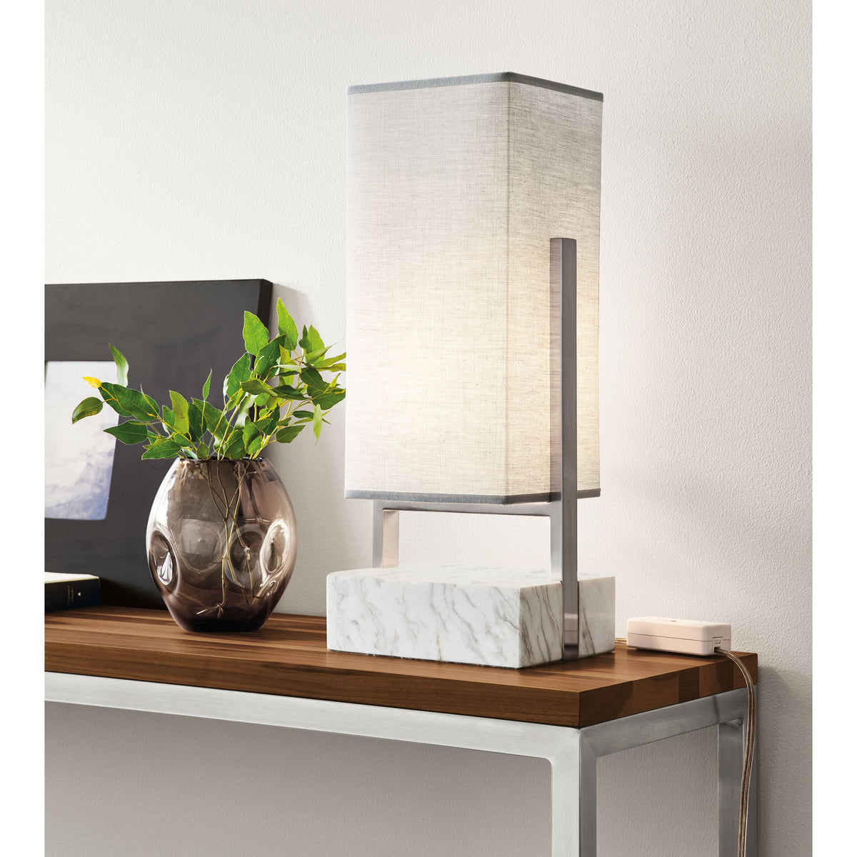 Walnut Console Table N798
