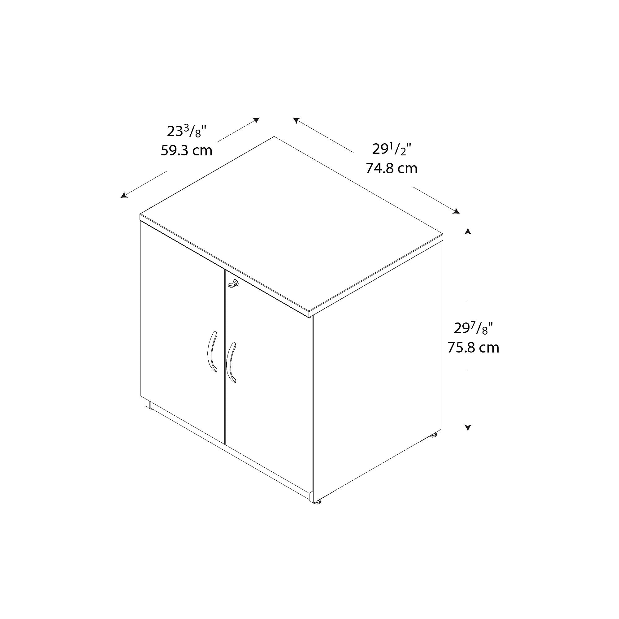 Mahogany Storage Cabinet Y409535