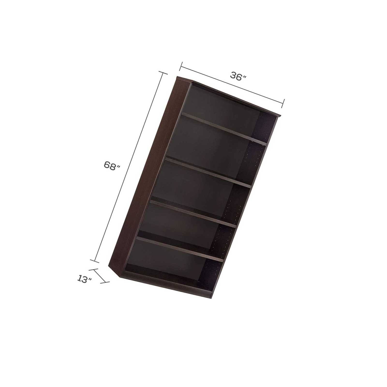 Mocha Laminate Bookcase I33999