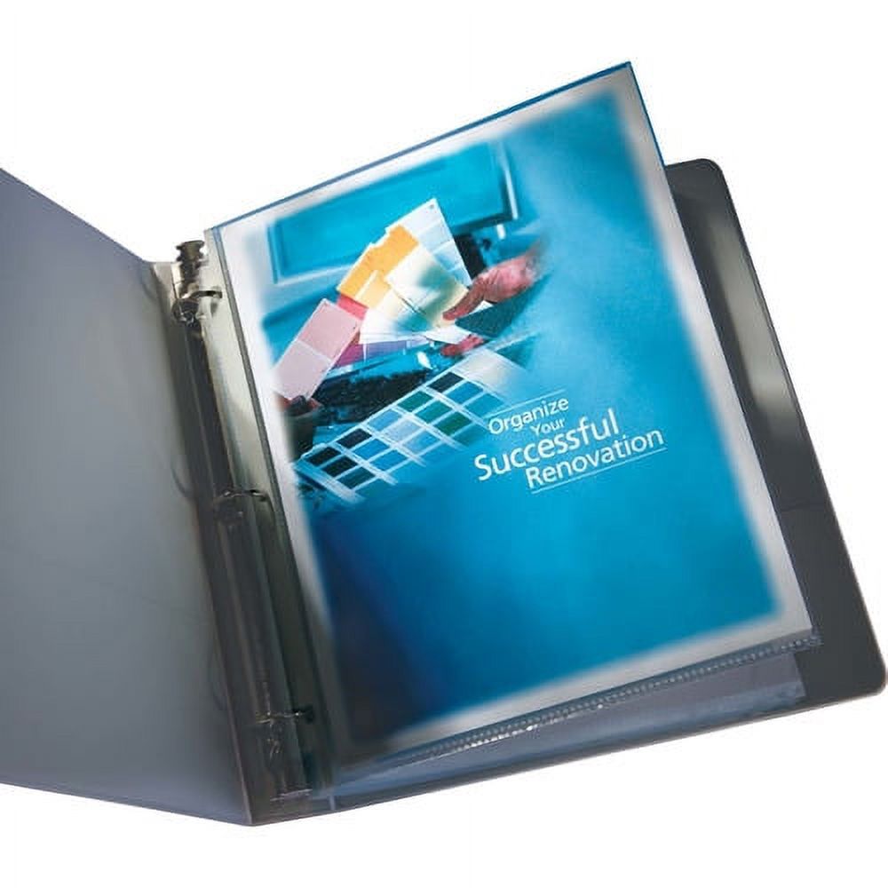 Clear Polypropylene Sheet Protectors, 100 / Box, 3.3 mil G167