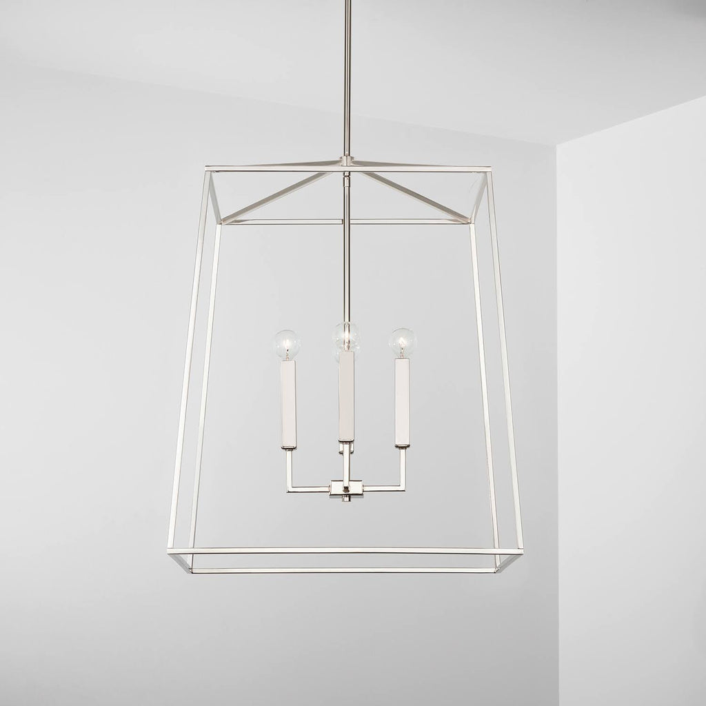 Polished Nickel 4 Light Foyer Y482600