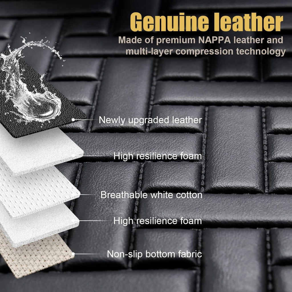 Black Waterproof Car Floor Liner I200342