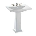 Sedona Beige Pedestal Lavatory Y4926