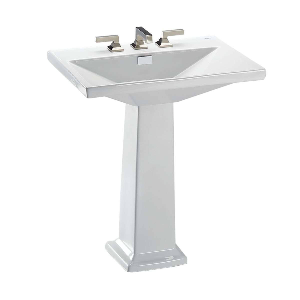 Sedona Beige Pedestal Lavatory Y4926
