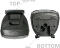 Wireless Portable PA Speaker System with Bluetooth, 12” Subwoofer, 1000 Watt Powered 2-Way Waterproof Amplifier H8947