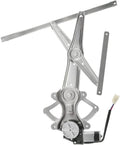Power Window Regulator with Motor Compatible with Toyota Corolla 2003-2008 Sedan Front Left Driver Side Pack of 2 X7911