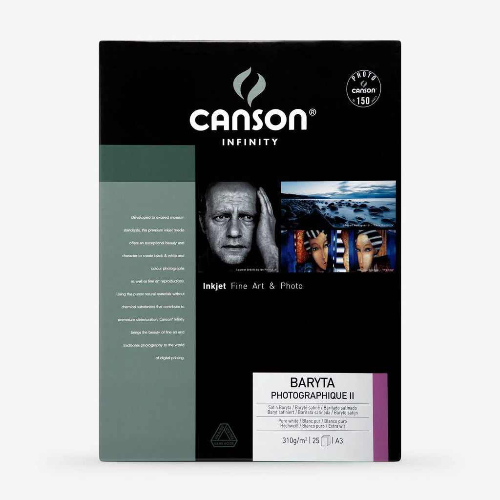 Baryta photographique 310gsm A3 / 25s O153442