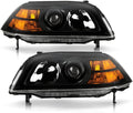 Black Headlights Headlamps H874