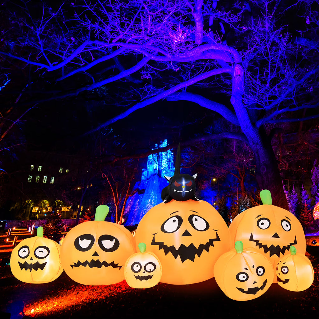 Inflatable Halloween Pumpkins Decor with LED Lights H287