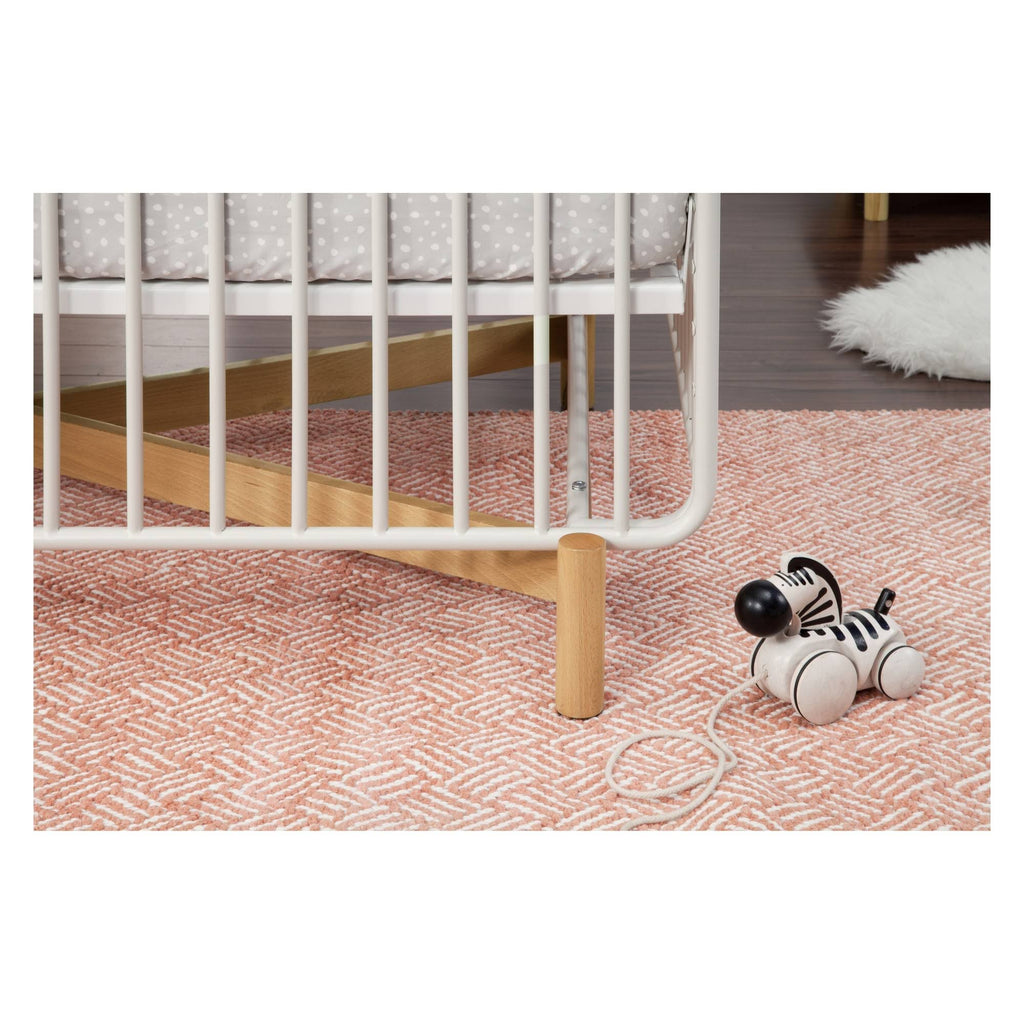 Metal Crib with Toddler Bed Conversion Kit G3368