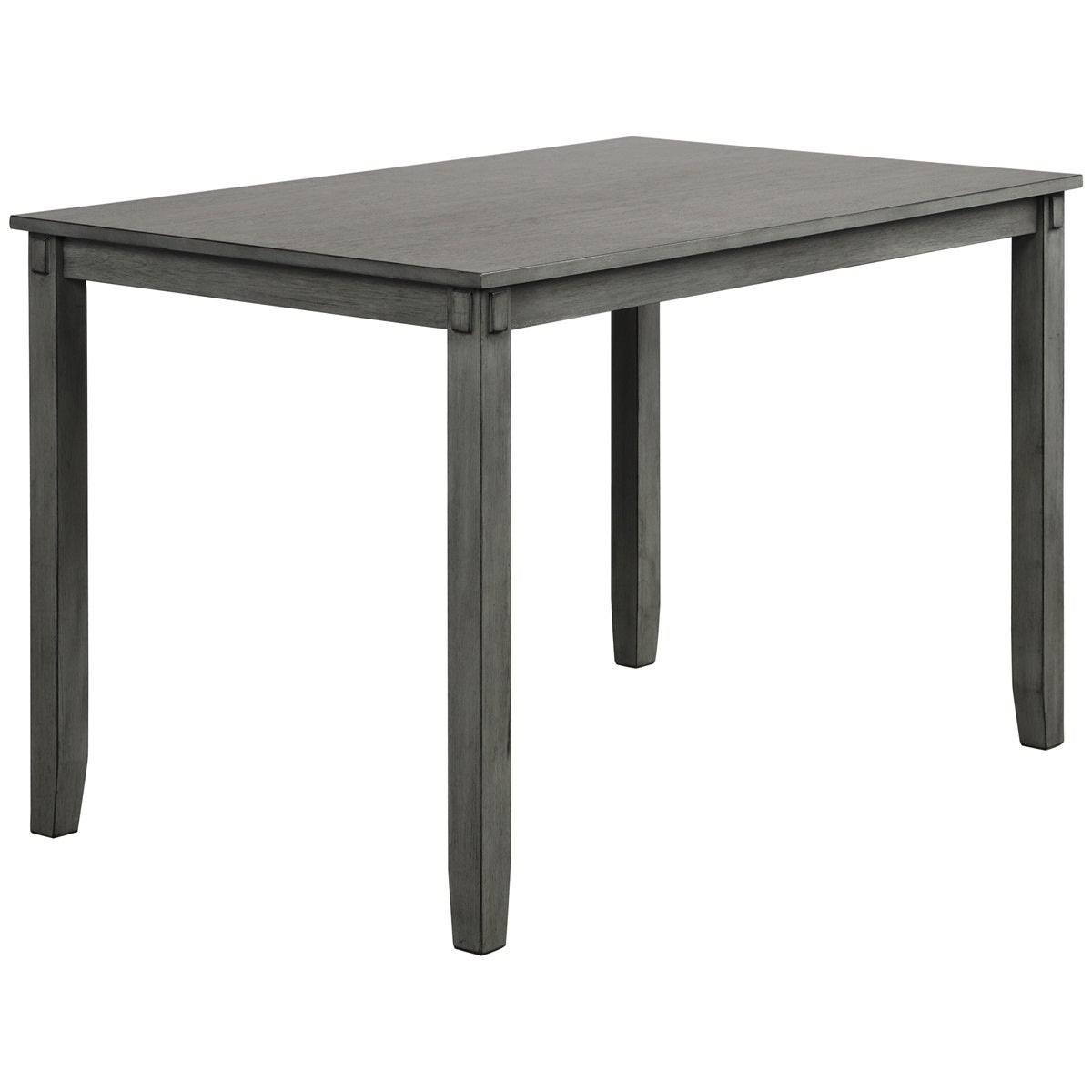 5-Piece Wood Dining Set - Grey D841