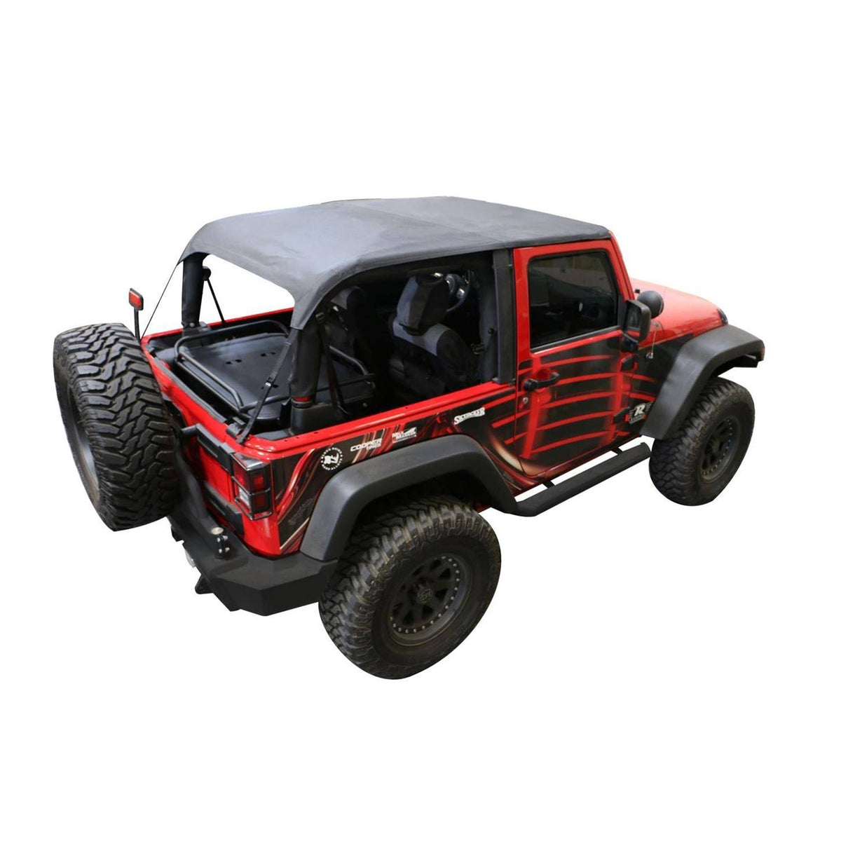 Frameless Soft Top Kit for Wrangler JK T319137