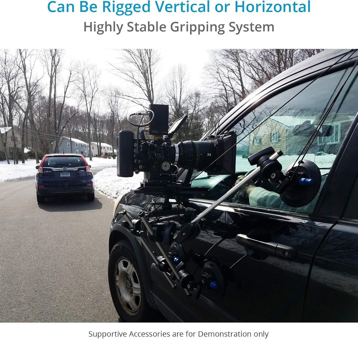 Car Camera Mount with Flight Case Y586734