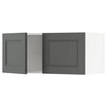 White 2 Door Wall Cabinet Y814