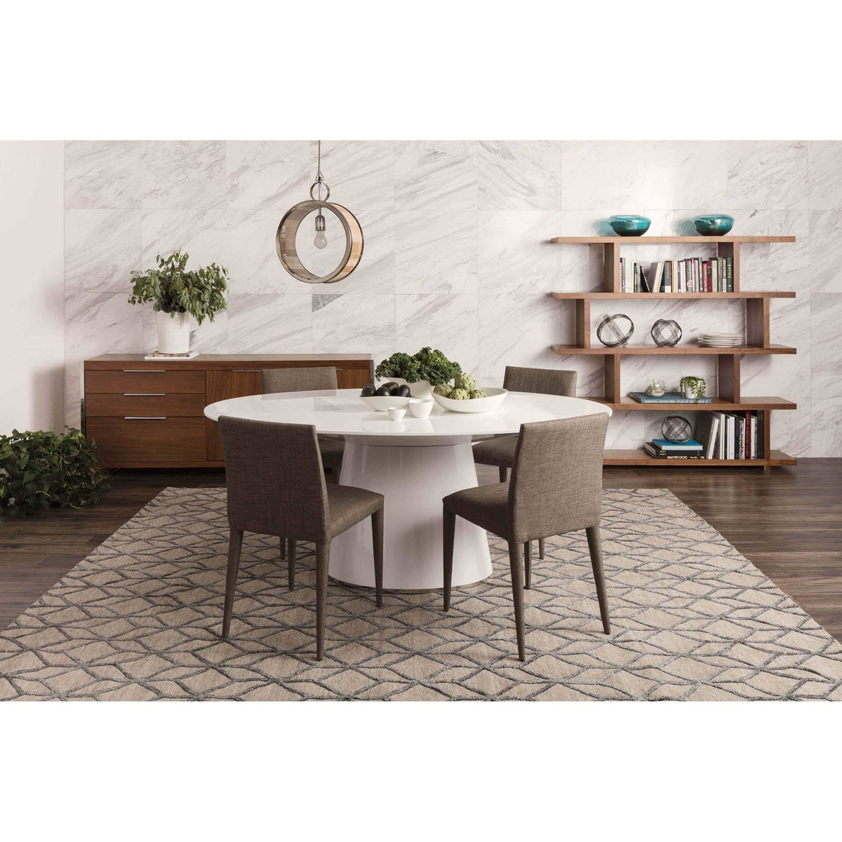 Set of Two Cappuccino Dining Chair I3665
