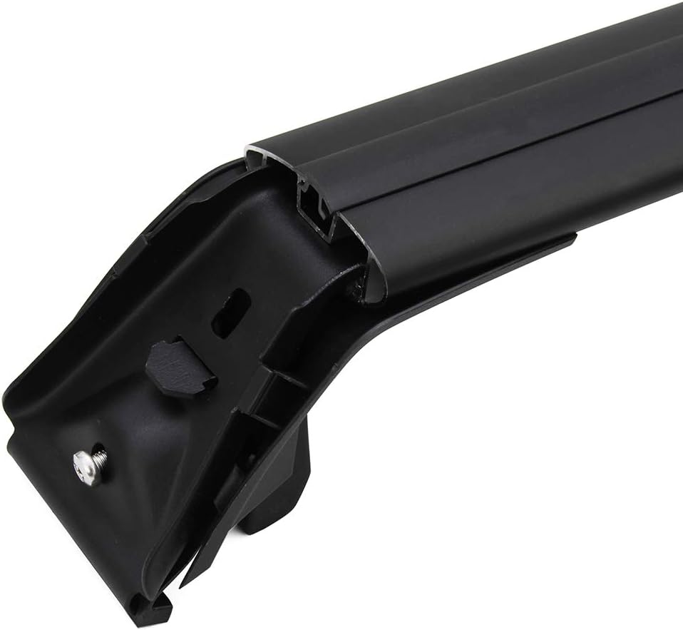 Black Cross Bars Roof Rack Side Rails Z1905