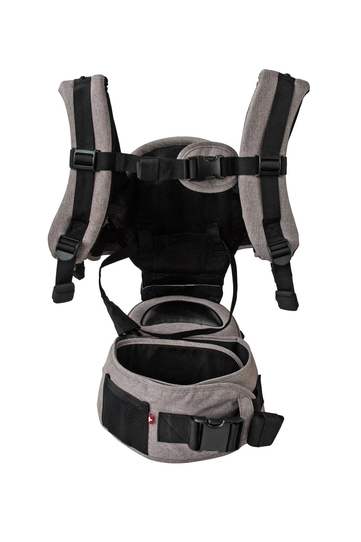 Organic Cotton Grey 3D Baby Carrier K72974