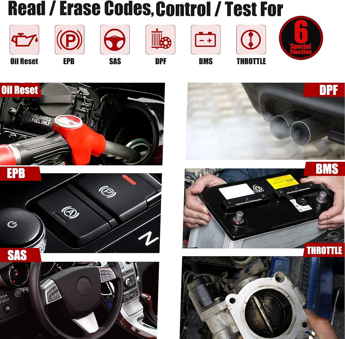 Full System Diagnostic Scan Tool with Live Data O7307
