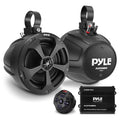 Water Resistant Marine Speaker with Wireless BT Audio Controller J755536