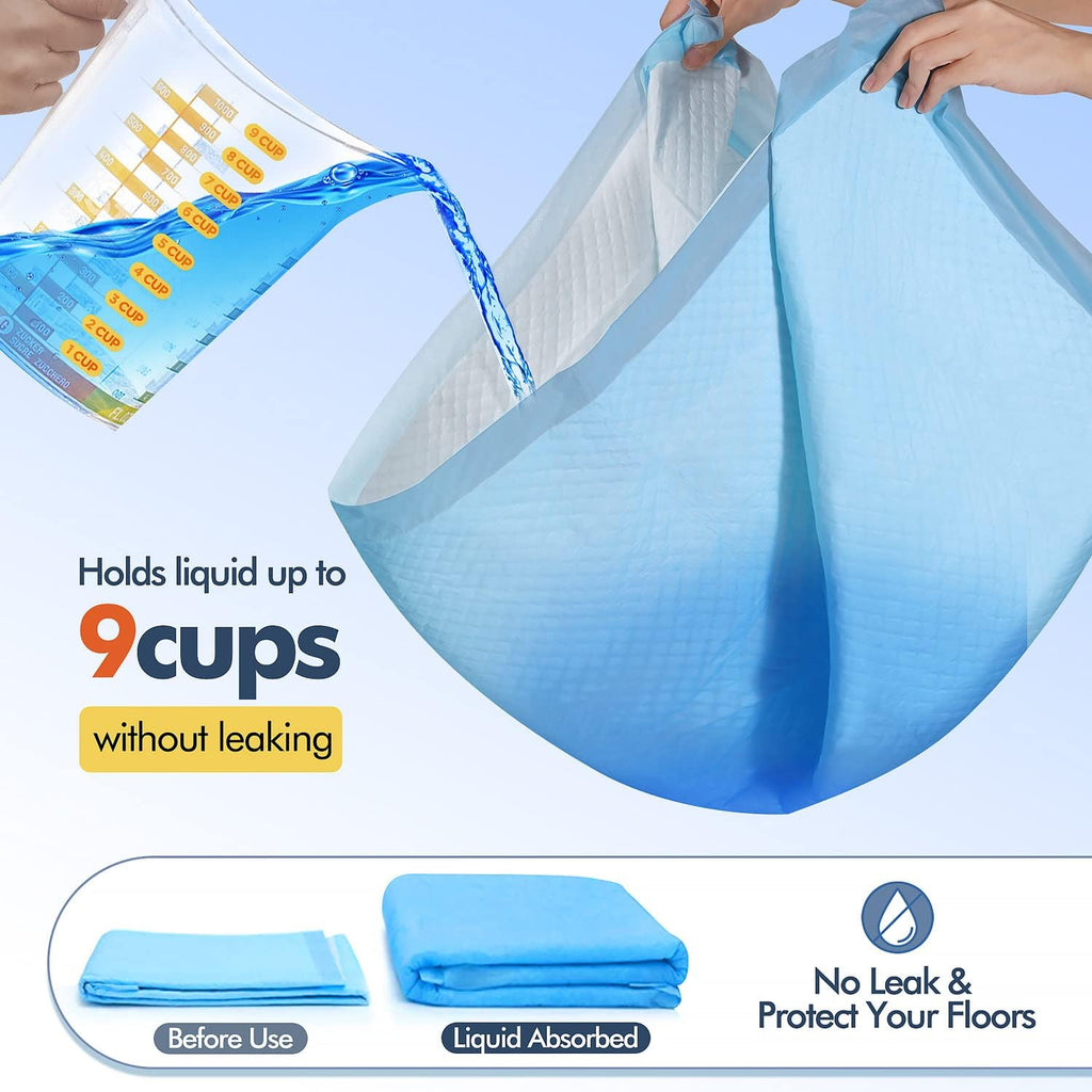 XL 28x34 Disposable Polymer Quick Dry Pet Training Pee Pads A92479