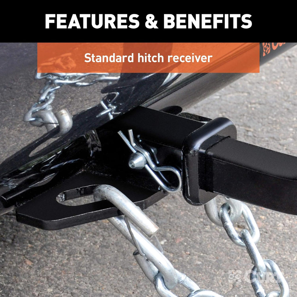 Class 2 Trailer Hitch with Ball Mount, 1-1/4-Inch Receiver Q40649