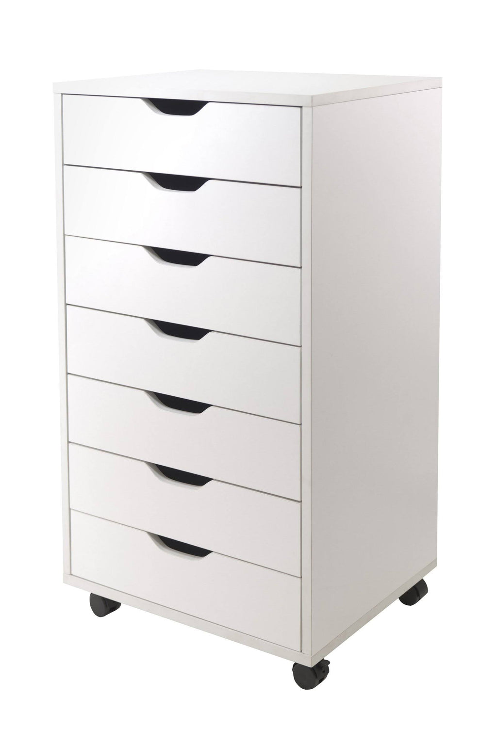 White 7 Drawers Cabinet C2826