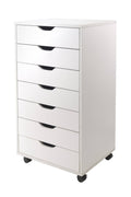 White 7 Drawers Cabinet C2826