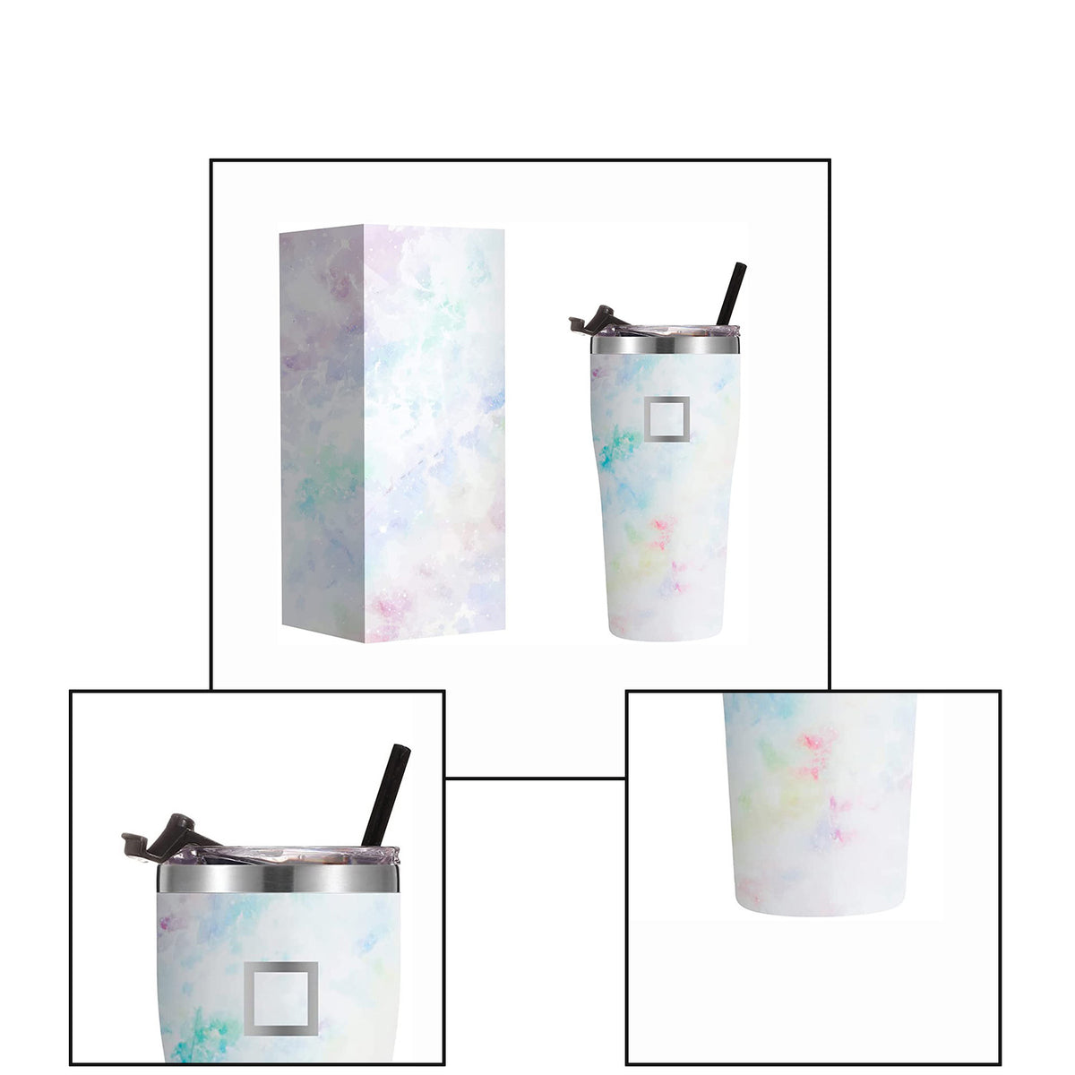 20 Oz Vacuum Insulated Stainless Steel Bottle R100285