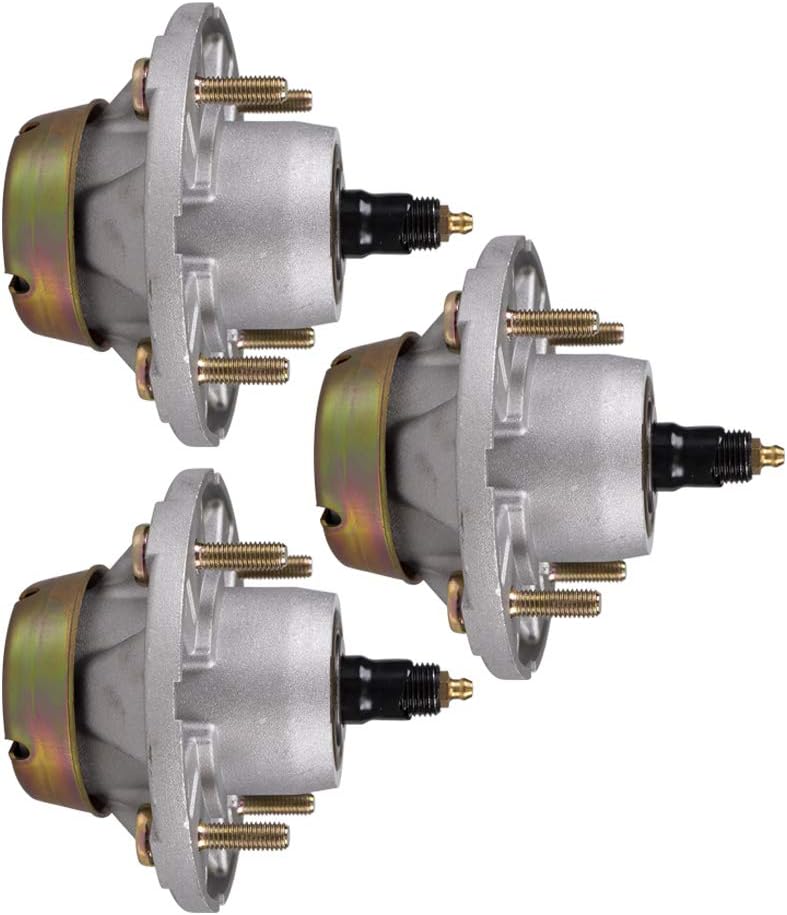 3 Pack Deck Spindle Assembly W734