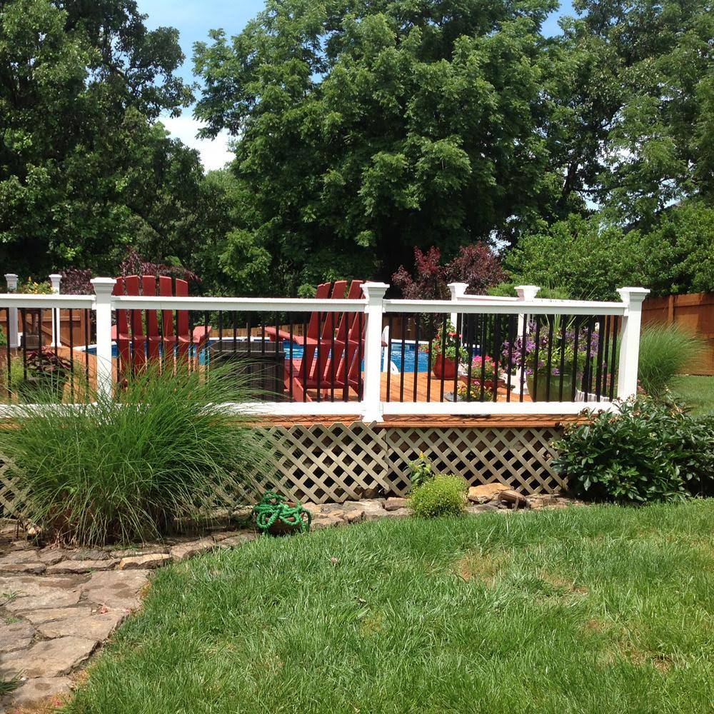 Vinyl White Railing Kit X4827