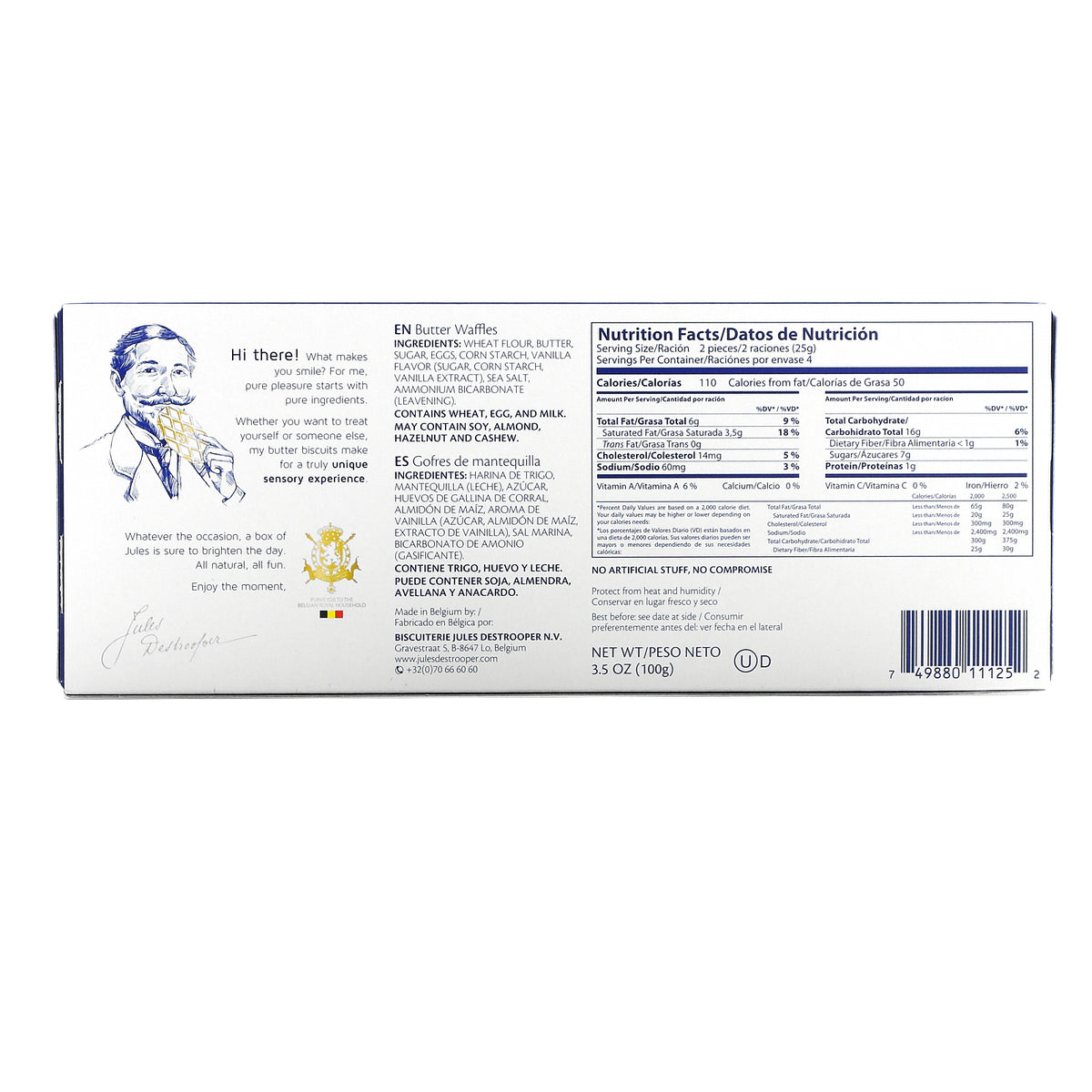 3.52 OZ Waffle (Pack of 12) L14736