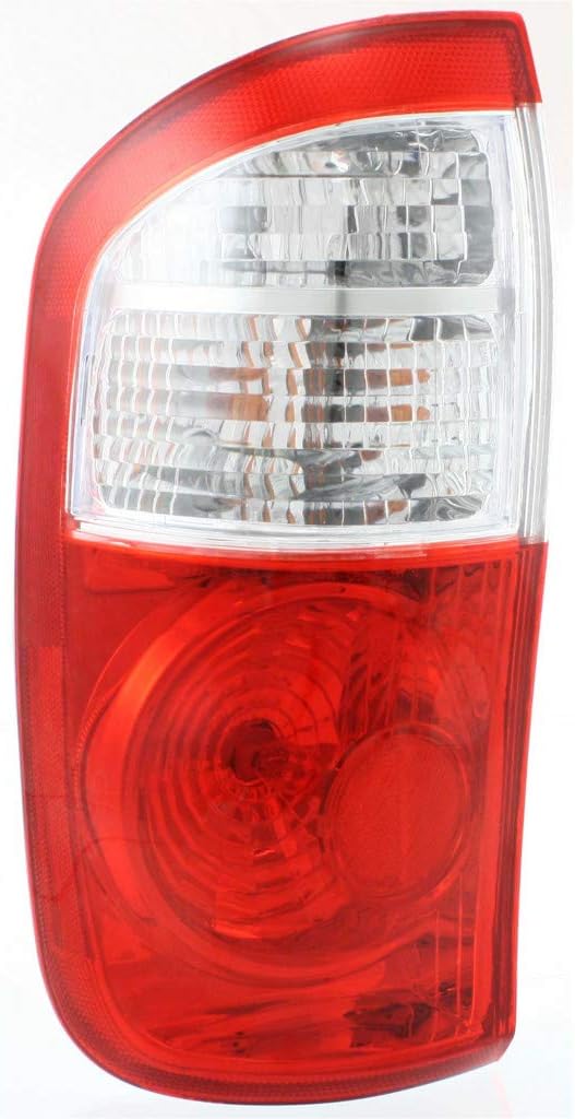 Passenger Side Tail Light for Toyota Tundra 2000-2006 Clear/Red Lens Pack of 2 F3776