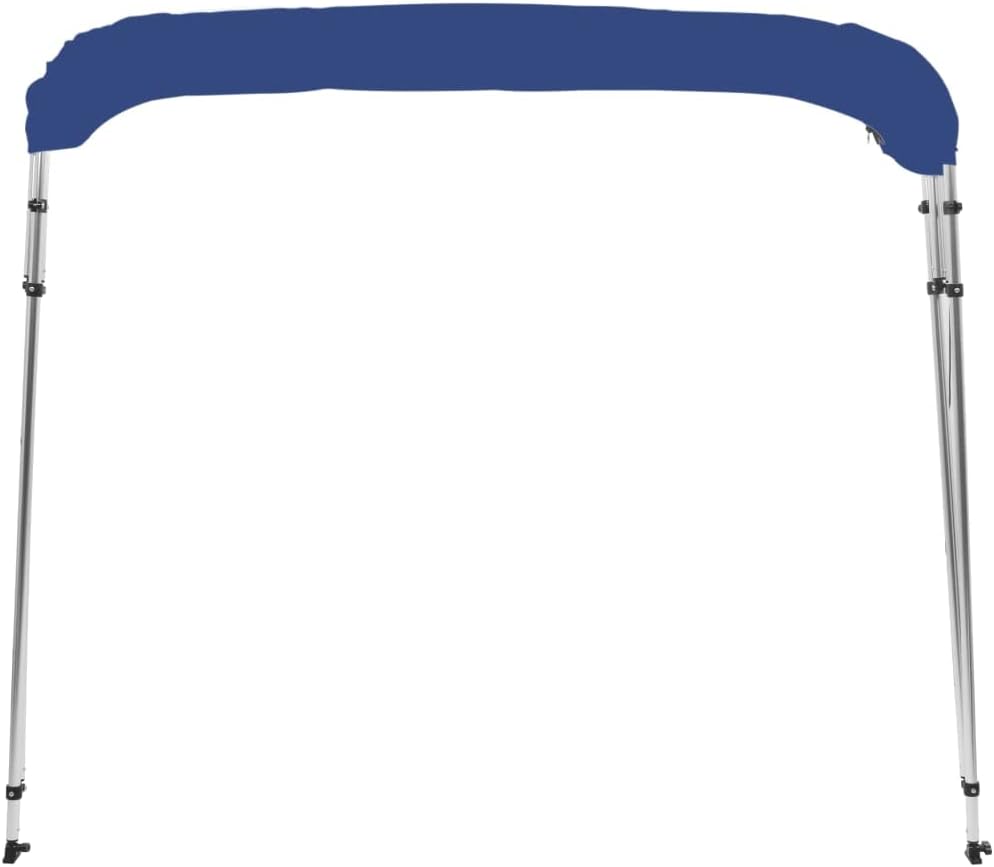 4 Bow Bimini Top Blue Canvas Boat Canopy X761634