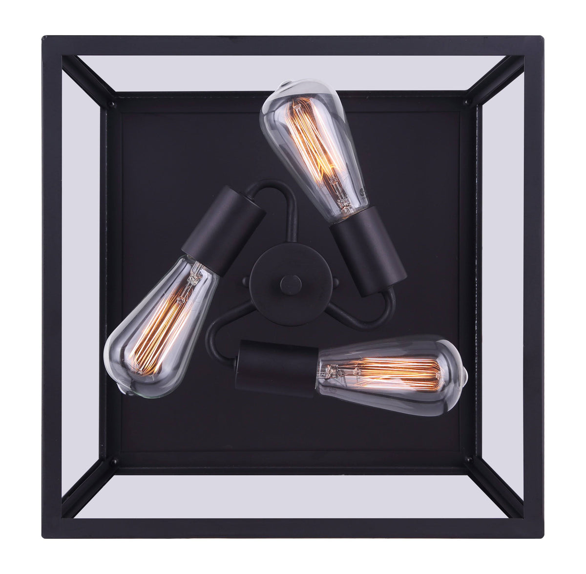 Oil Rubbed Bronze 3 Light Flushmount U315