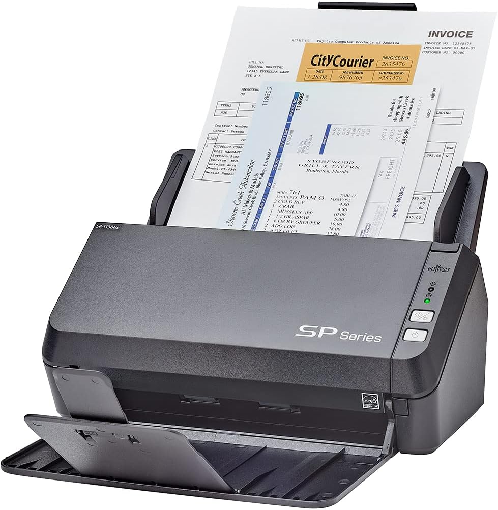 Color Duplex Document Scanner with Automatic Document Feeder V473258