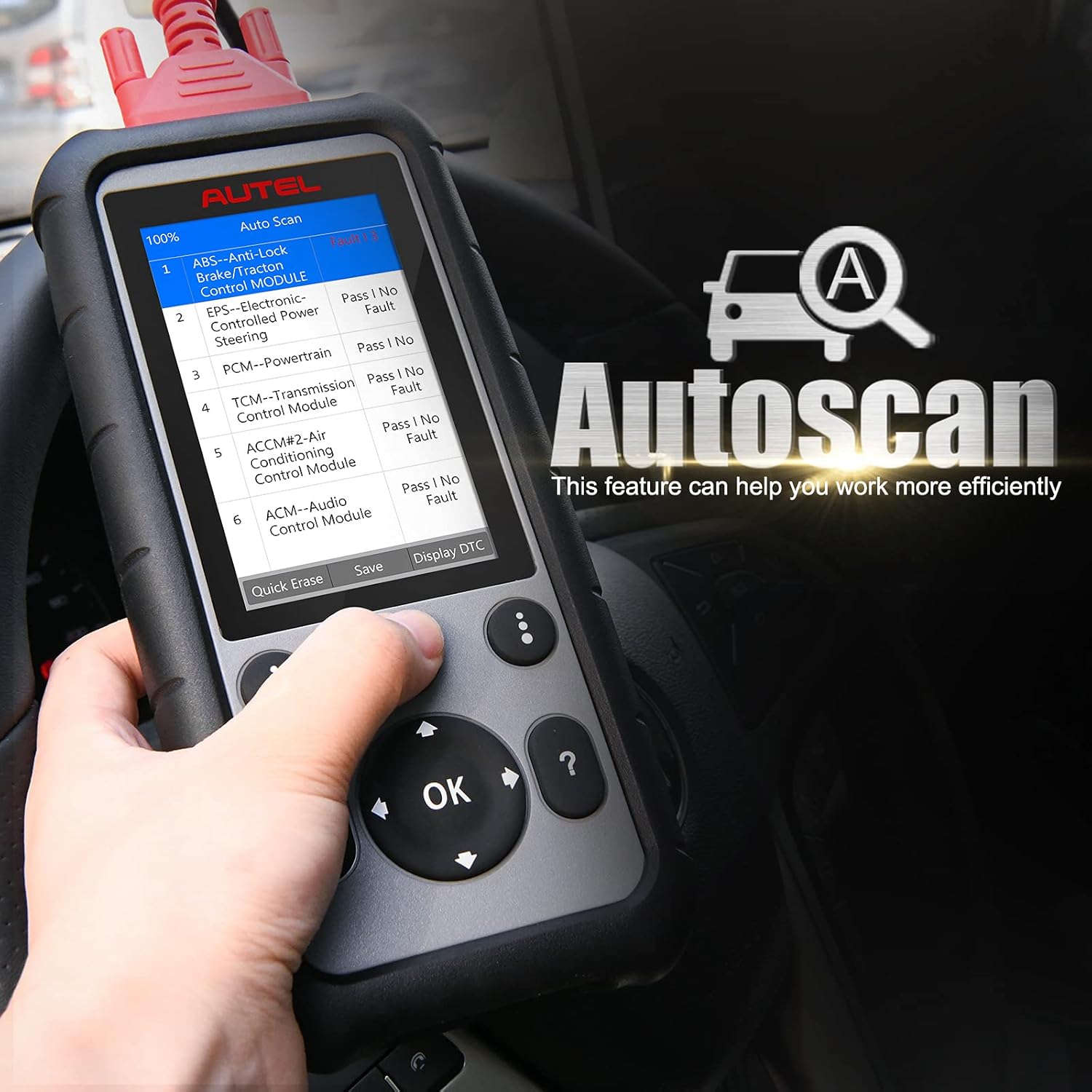 Full System Diagnostic Scan Tool with Live Data O7307