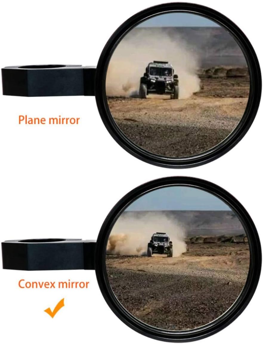 UTV Side View Rear View Mirrors P9424