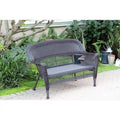 Espresso Wicker Patio Love Seat S99134