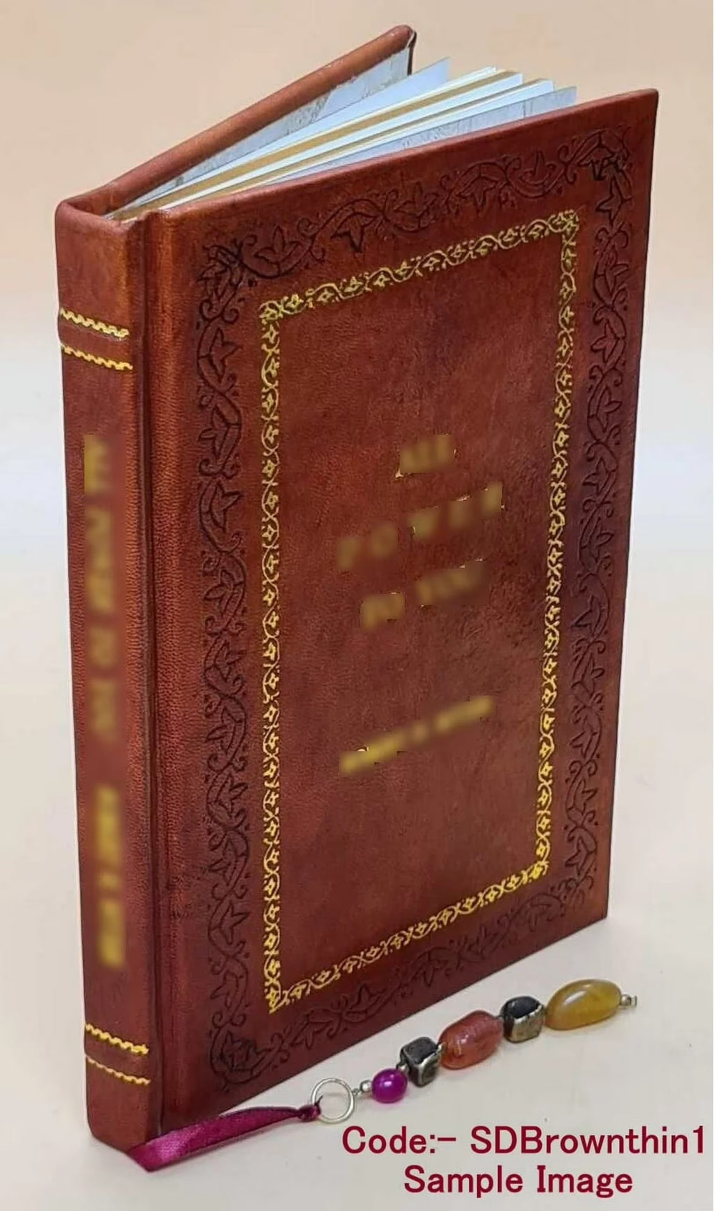 Premium Leather Bound Book O86606