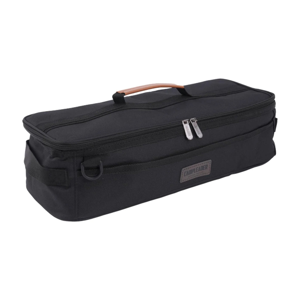 Tent Pole Bag with Handle Pockets Storage Bag for Hiking Travel black H577356