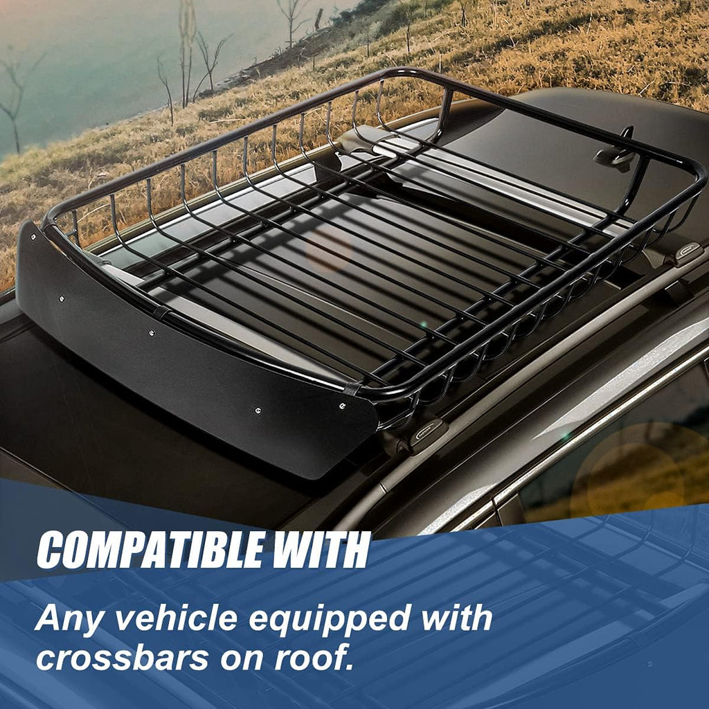 Mild Steel Roof Rack Top Cargo Carrier Basket H497412
