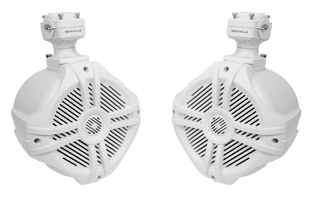 6.5" 800w Marine Boat Speakers with Amp and Wire Kit I1343